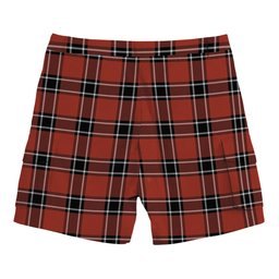 ScotsTee Shop Scottish Dunbar District Modern Tartan Plaid Cargo Shorts for Men