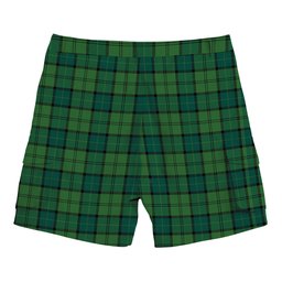 ScotsTee Shop Scottish Dunbar Hunting Modern Tartan Plaid Cargo Shorts for Men