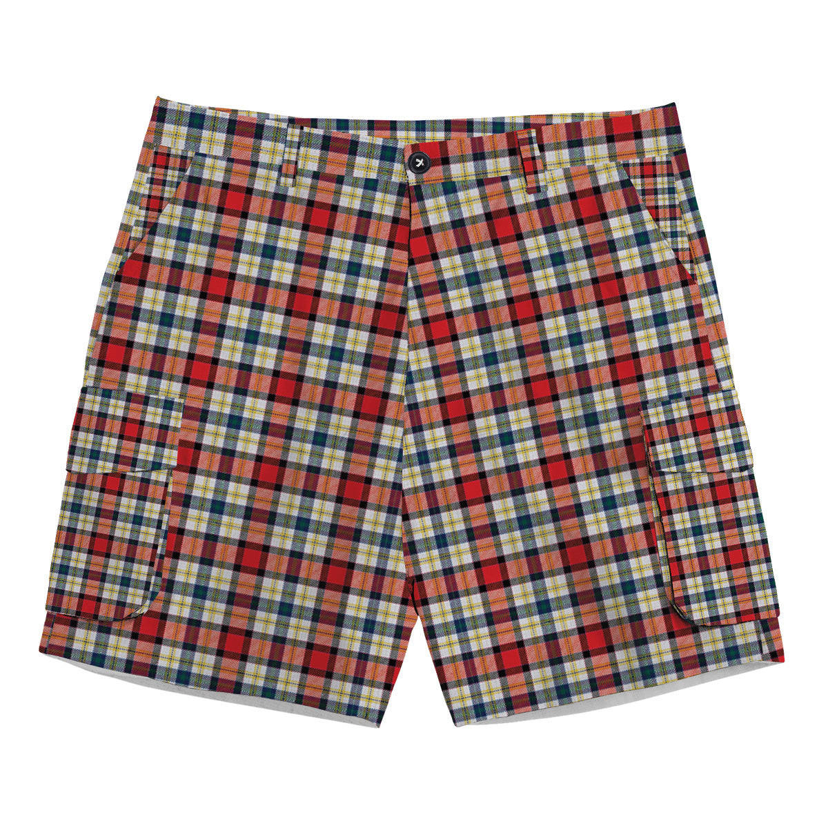 ScotsTee Shop Scottish Dundee Dress Tartan Plaid Cargo Shorts for Men