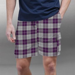 ScotsTee Shop Scottish Dunlop Dress Tartan Plaid Cargo Shorts for Men