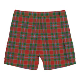 ScotsTee Shop Scottish Drummond of Perth Ancient Tartan Plaid Cargo Shorts for Men