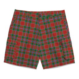 ScotsTee Shop Scottish Drummond of Perth Ancient Tartan Plaid Cargo Shorts for Men