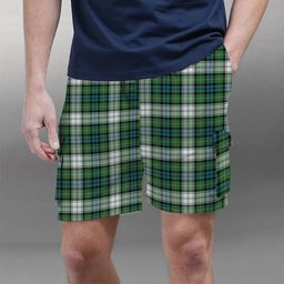 ScotsTee Shop Scottish Forbes Dress Ancient Tartan Plaid Cargo Shorts for Men