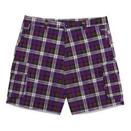 ScotsTee Shop Scottish Donald Dress Modern Tartan Plaid Cargo Shorts for Men