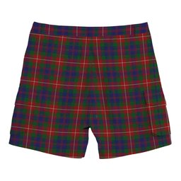 ScotsTee Shop Scottish Fraser of Lovat Tartan Plaid Cargo Shorts for Men