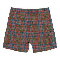 ScotsTee Shop Scottish Donald of Boisdale Ancient Tartan Plaid Cargo Shorts for Men
