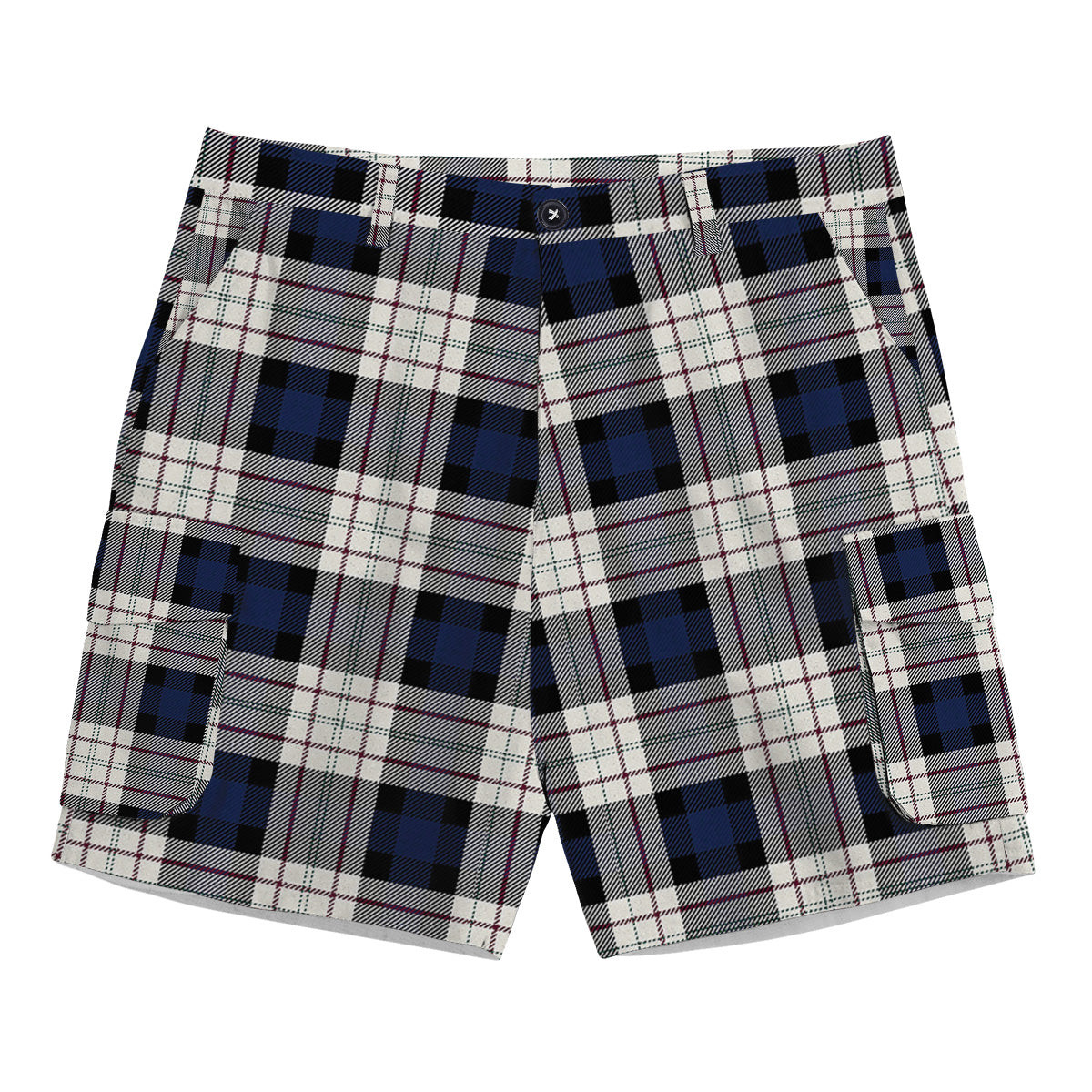 ScotsTee Shop Scottish Ferguson Dress Tartan Plaid Cargo Shorts for Men