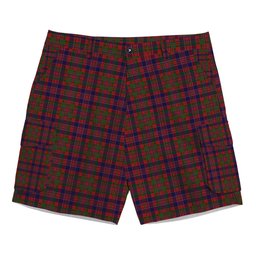 ScotsTee Shop Scottish Donald of Boisdale Tartan Plaid Cargo Shorts for Men