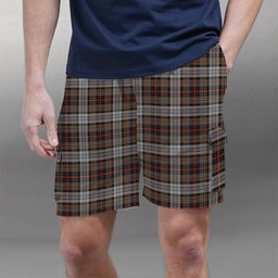 ScotsTee Shop Scottish Douglas Ancient Dress WCWM Tartan Plaid Cargo Shorts for Men