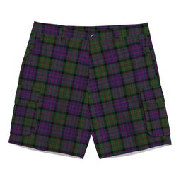 ScotsTee Shop Scottish Denovan The Lairdship of Tartan Plaid Cargo Shorts for Men