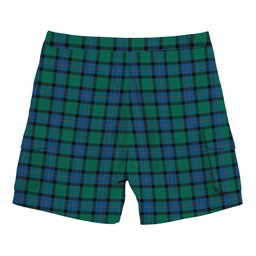 ScotsTee Shop Scottish Flower Of Scotland Tartan Plaid Cargo Shorts for Men