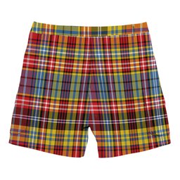 ScotsTee Shop Scottish Drummond of Strathallan Modern Tartan Plaid Cargo Shorts for Men