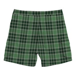 ScotsTee Shop Scottish Donald Lord of the Isles Hunting Tartan Plaid Cargo Shorts for Men
