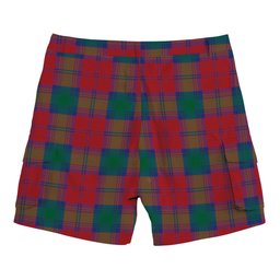 ScotsTee Shop Scottish Fotheringham Tartan Plaid Cargo Shorts for Men