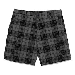 ScotsTee Shop Scottish Douglas Grey Vestiarium Scoticum Tartan Plaid Cargo Shorts for Men