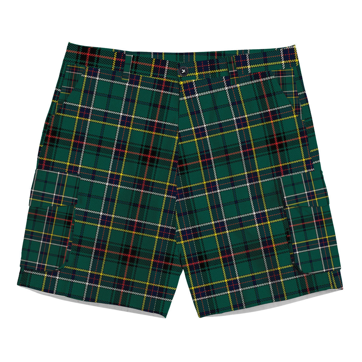 ScotsTee Shop Scottish Duncan of Sketraw Modern Tartan Plaid Cargo Shorts for Men