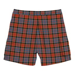 ScotsTee Shop Scottish Dalrymple of Castleton Ancient Tartan Plaid Cargo Shorts for Men