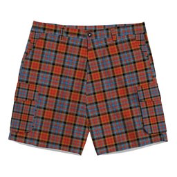 ScotsTee Shop Scottish Dalrymple of Castleton Ancient Tartan Plaid Cargo Shorts for Men