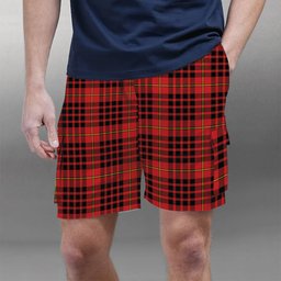 ScotsTee Shop Scottish Donald of Ardnamurchan Modern Tartan Plaid Cargo Shorts for Men