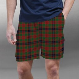ScotsTee Shop Scottish Fulton 1999 Tartan Plaid Cargo Shorts for Men