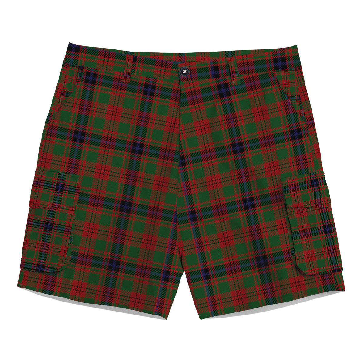 ScotsTee Shop Scottish Fulton 1999 Tartan Plaid Cargo Shorts for Men