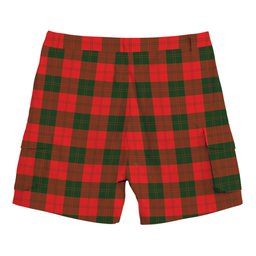 ScotsTee Shop Scottish Erskine Modern Tartan Plaid Cargo Shorts for Men