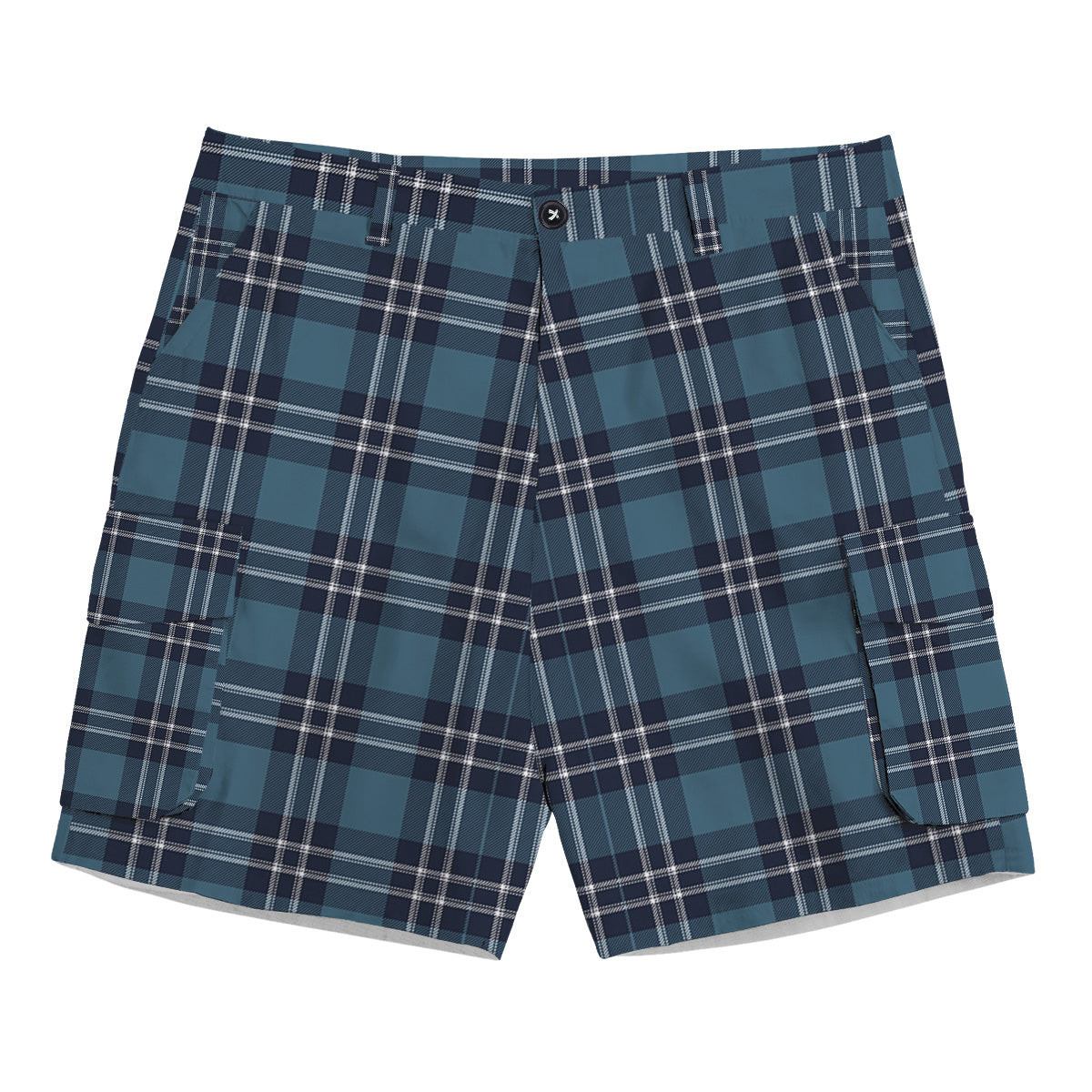 ScotsTee Shop Scottish Earl of St Andrews Tartan Plaid Cargo Shorts for Men
