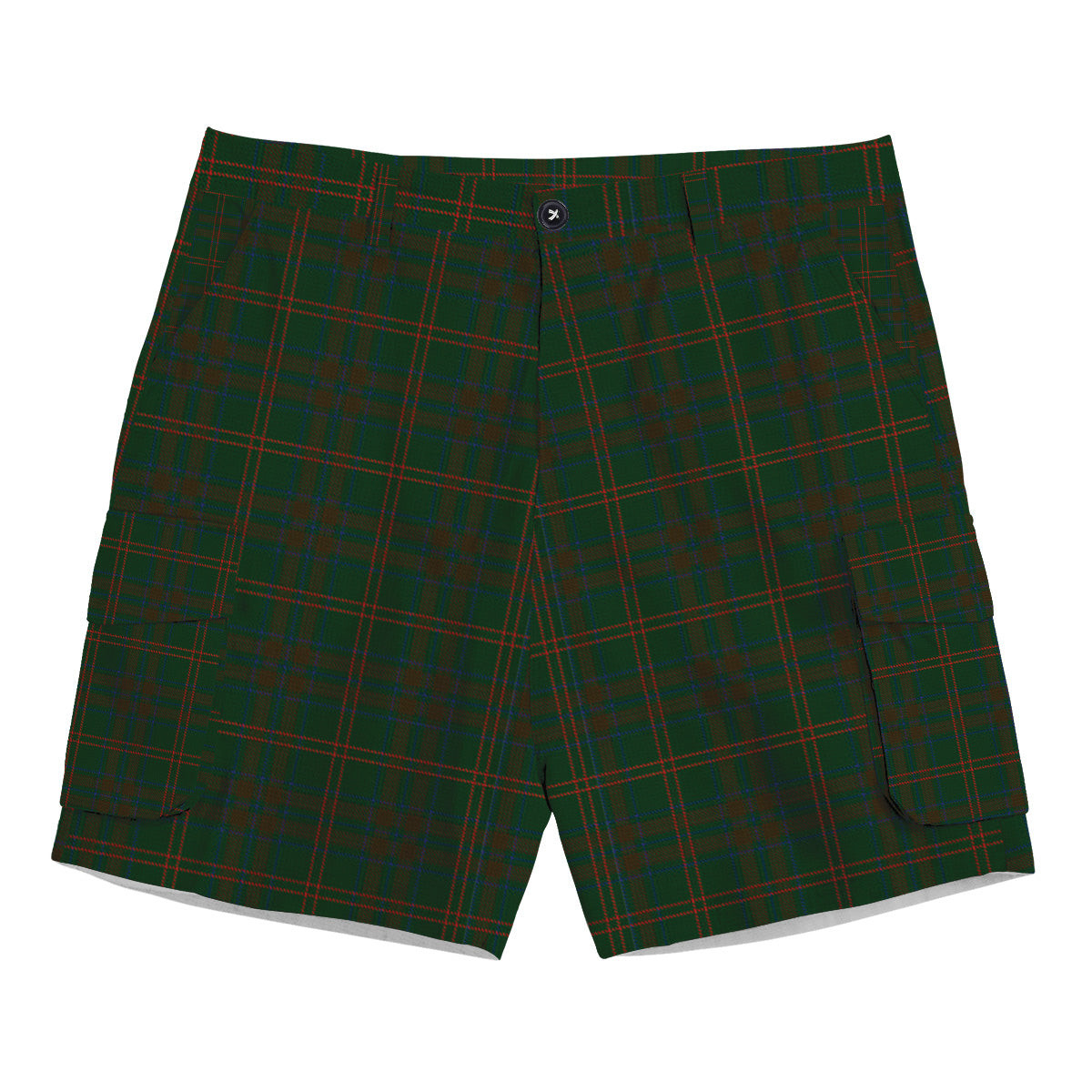 ScotsTee Shop Scottish Gayre Bodyguard Tartan Plaid Cargo Shorts for Men