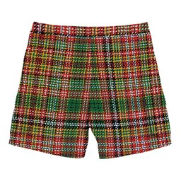 ScotsTee Shop Scottish Drummond of Strathallan Ancient Tartan Plaid Cargo Shorts for Men