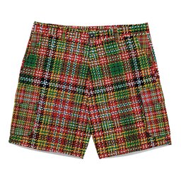ScotsTee Shop Scottish Drummond of Strathallan Ancient Tartan Plaid Cargo Shorts for Men