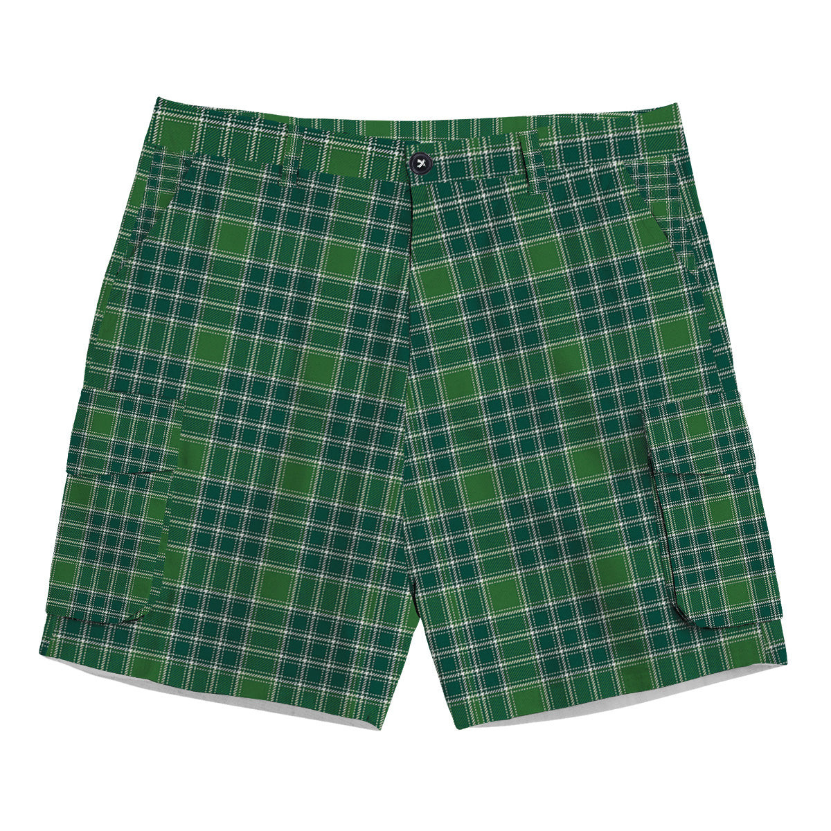 ScotsTee Shop Scottish Donald Lord of the Isles Hunting Ancient Tartan Plaid Cargo Shorts for Men