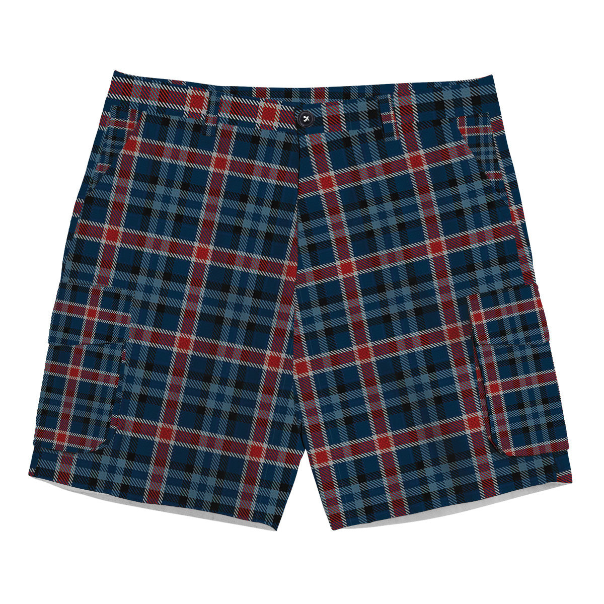 ScotsTee Shop Scottish Gandy of Myrton Tartan Plaid Cargo Shorts for Men
