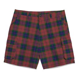 ScotsTee Shop Scottish Fraser of Boblainy Hugh Tartan Plaid Cargo Shorts for Men