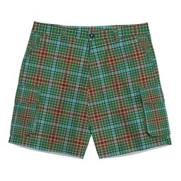ScotsTee Shop Scottish Gayre Modern Tartan Plaid Cargo Shorts for Men