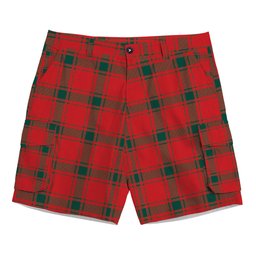 ScotsTee Shop Scottish Donald of Sleat Modern Tartan Plaid Cargo Shorts for Men