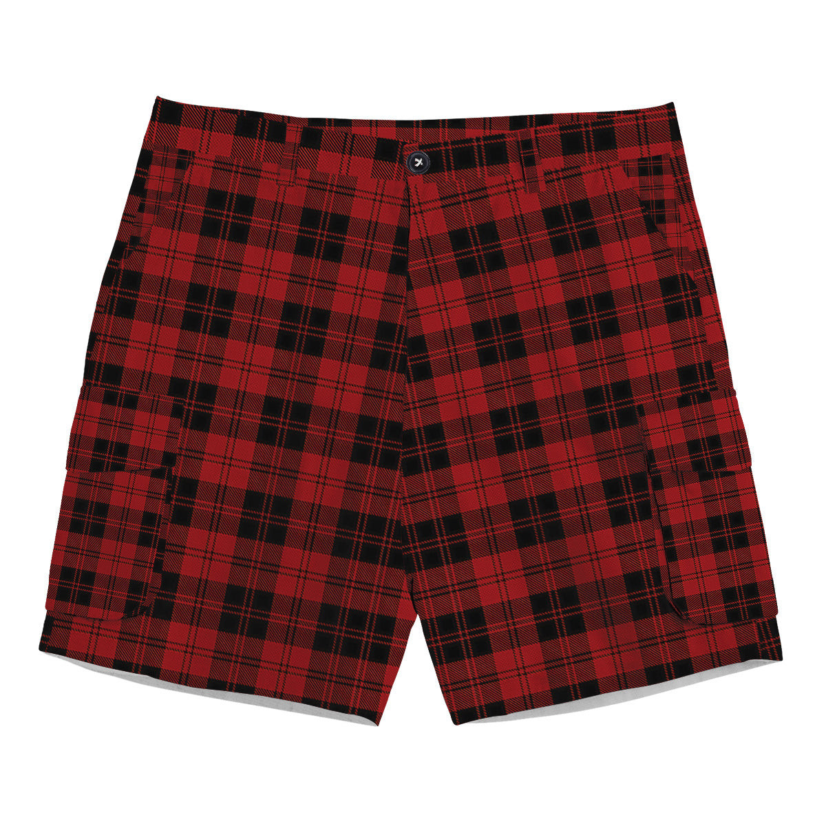 ScotsTee Shop Scottish Erskine MacGregor-Hastie Tartan Plaid Cargo Shorts for Men