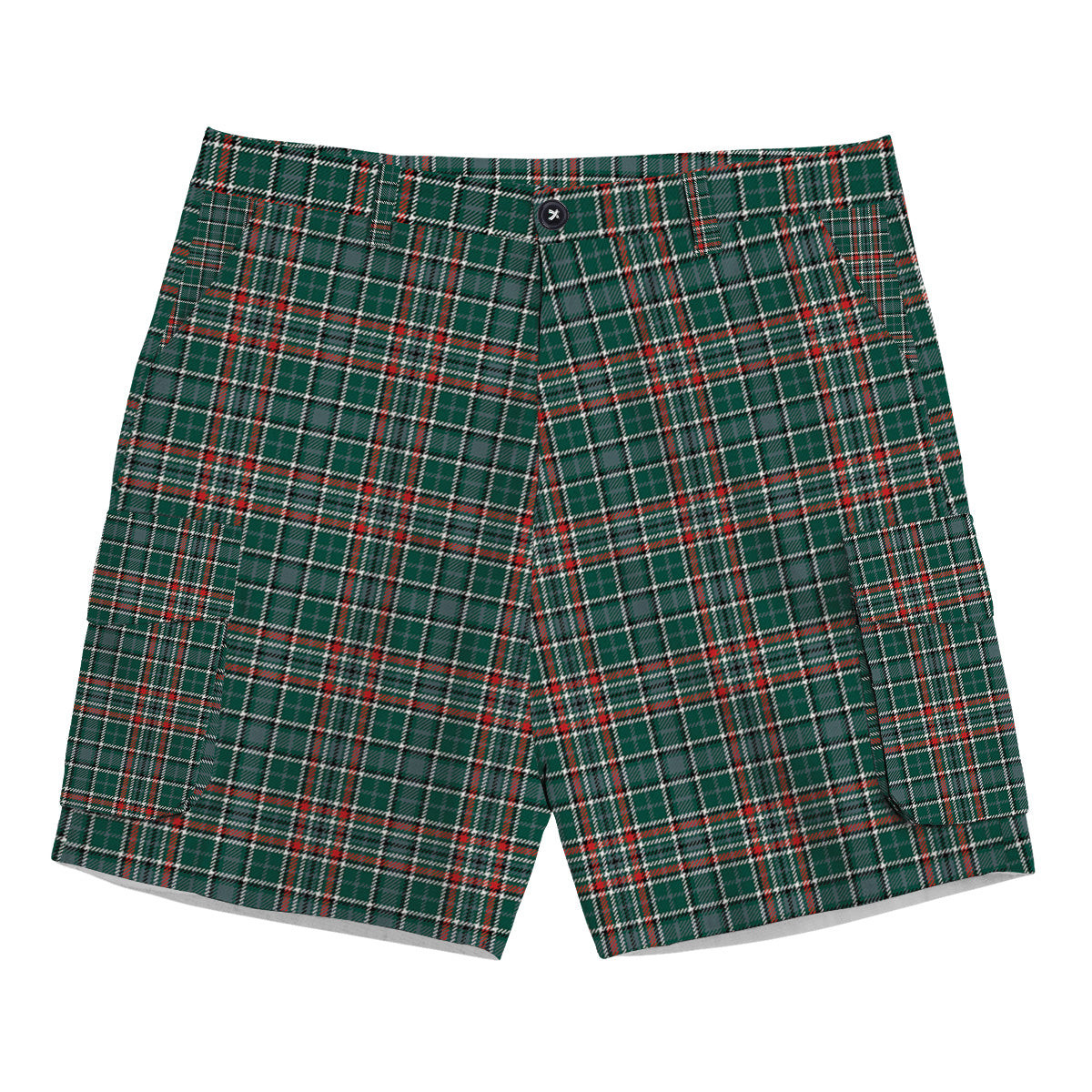 ScotsTee Shop Scottish Gayre Dress Modern Tartan Plaid Cargo Shorts for Men