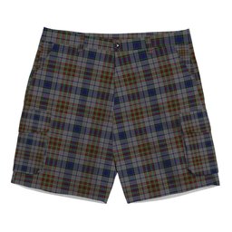 ScotsTee Shop Scottish Gayre Hunting Tartan Plaid Cargo Shorts for Men