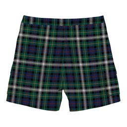 ScotsTee Shop Scottish Farquharson Dress Modern Tartan Plaid Cargo Shorts for Men