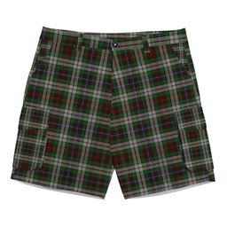 ScotsTee Shop Scottish Fraser Hunting Dress Tartan Plaid Cargo Shorts for Men