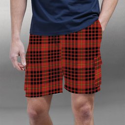 ScotsTee Shop Scottish Donald of Ardnamurchan Ancient Tartan Plaid Cargo Shorts for Men