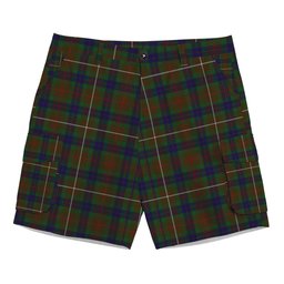 ScotsTee Shop Scottish Fraser Hunting Tartan Plaid Cargo Shorts for Men