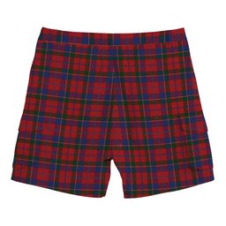 ScotsTee Shop Scottish Donald of Glenaladale Tartan Plaid Cargo Shorts for Men