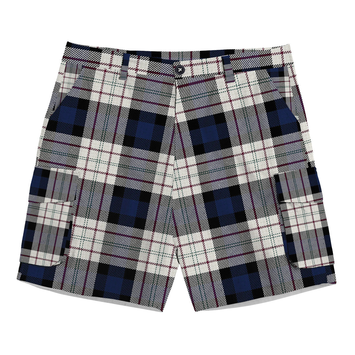ScotsTee Shop Scottish Fergusson Dress Tartan Plaid Cargo Shorts for Men