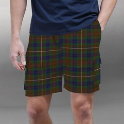ScotsTee Shop Scottish Fraser Hunting 1 Tartan Plaid Cargo Shorts for Men