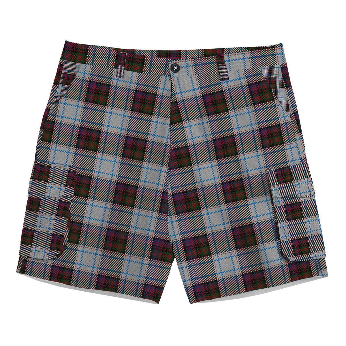 ScotsTee Shop Scottish Donald Dress Ancient Tartan Plaid Cargo Shorts for Men