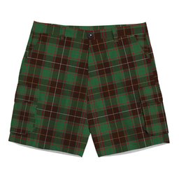 ScotsTee Shop Scottish MacFie Hunting Modern Tartan Plaid Cargo Shorts for Men