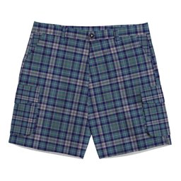 ScotsTee Shop Scottish MacHinery Dress Tartan Plaid Cargo Shorts for Men