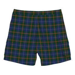ScotsTee Shop Scottish Turnbull Hunting Tartan Plaid Cargo Shorts for Men