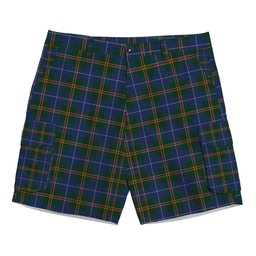 ScotsTee Shop Scottish Turnbull Hunting Tartan Plaid Cargo Shorts for Men